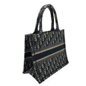 Dior Oblique Book Handbag Christian Jacquard Tote